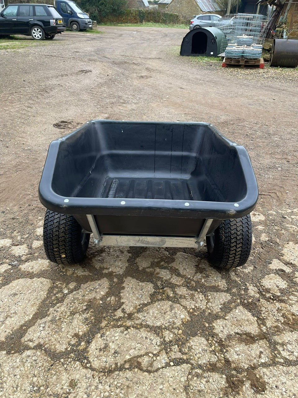 500 Litre ATV Tipping Trailer Barrow