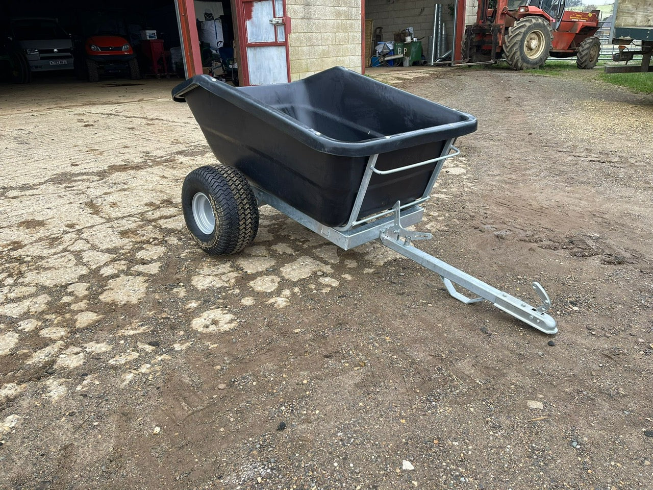 500 Litre ATV Tipping Trailer Barrow