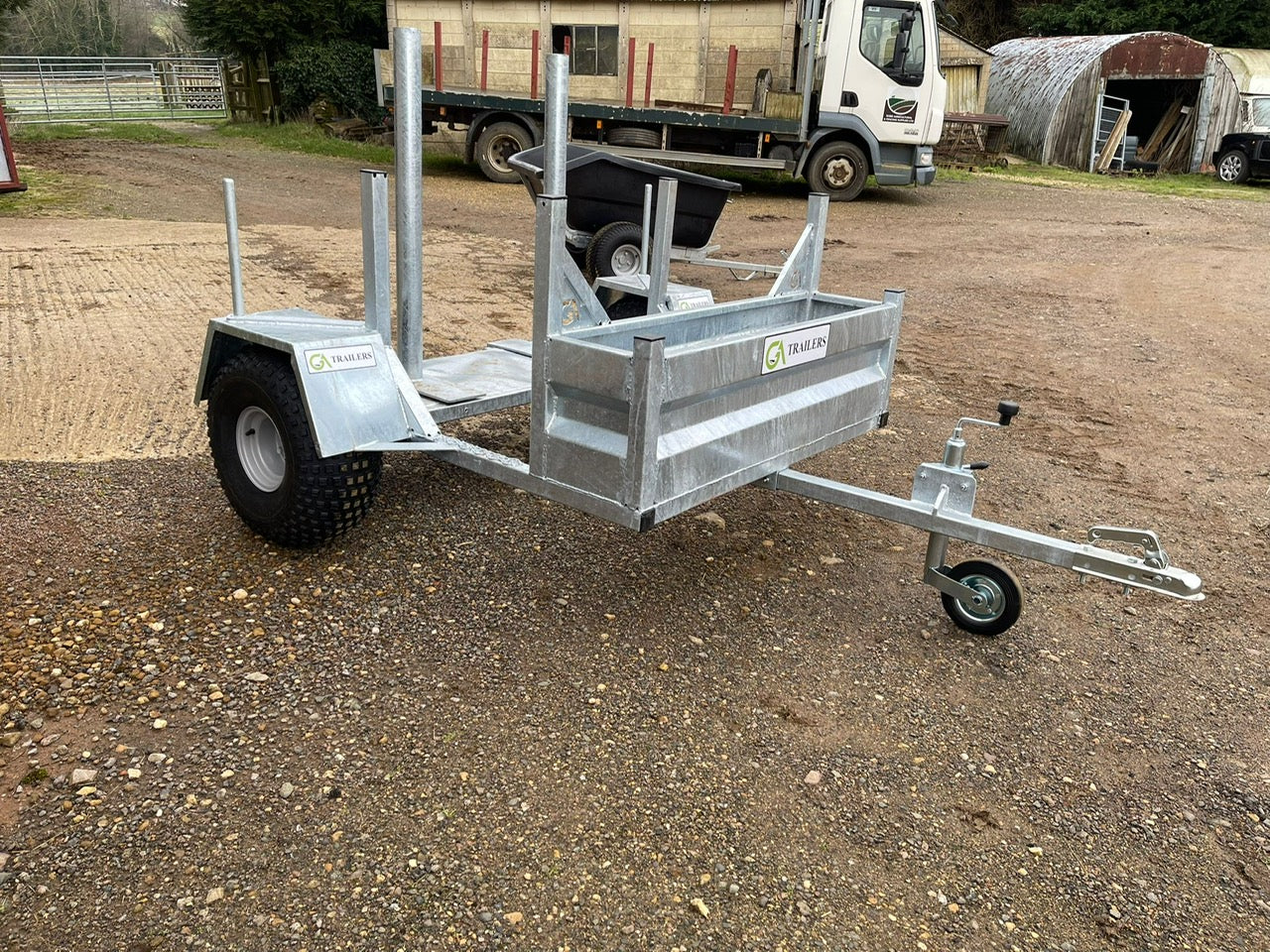 G A Trailer Fence Trailer (Double)