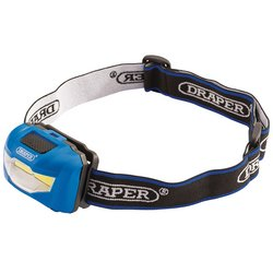 Draper COB LED Head Torch, 3W