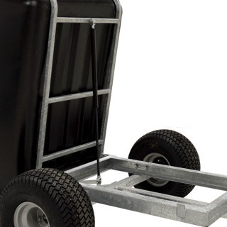 JFC 500L ATV Tip Assist Trailer Black