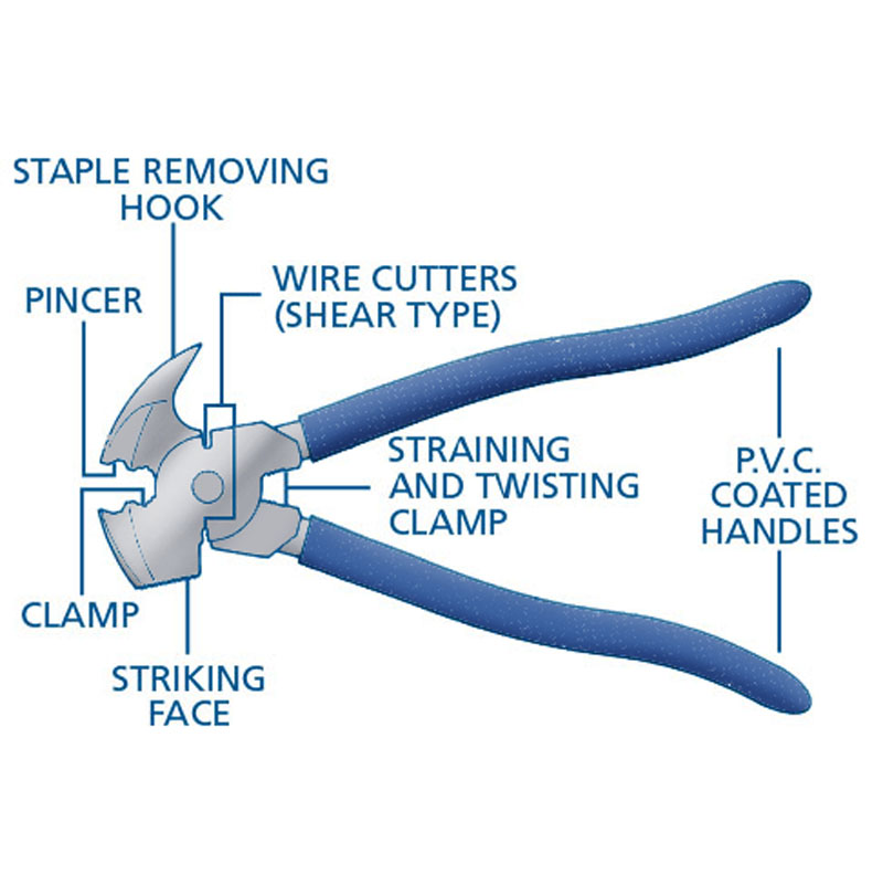 Draper Expert Fencing Pliers, 260mm (68450)