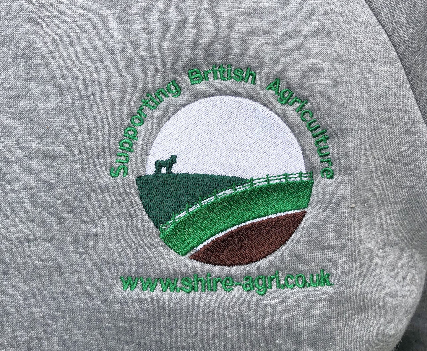 Shire Agricultural Embroidered Tuffstuff Hoodie -