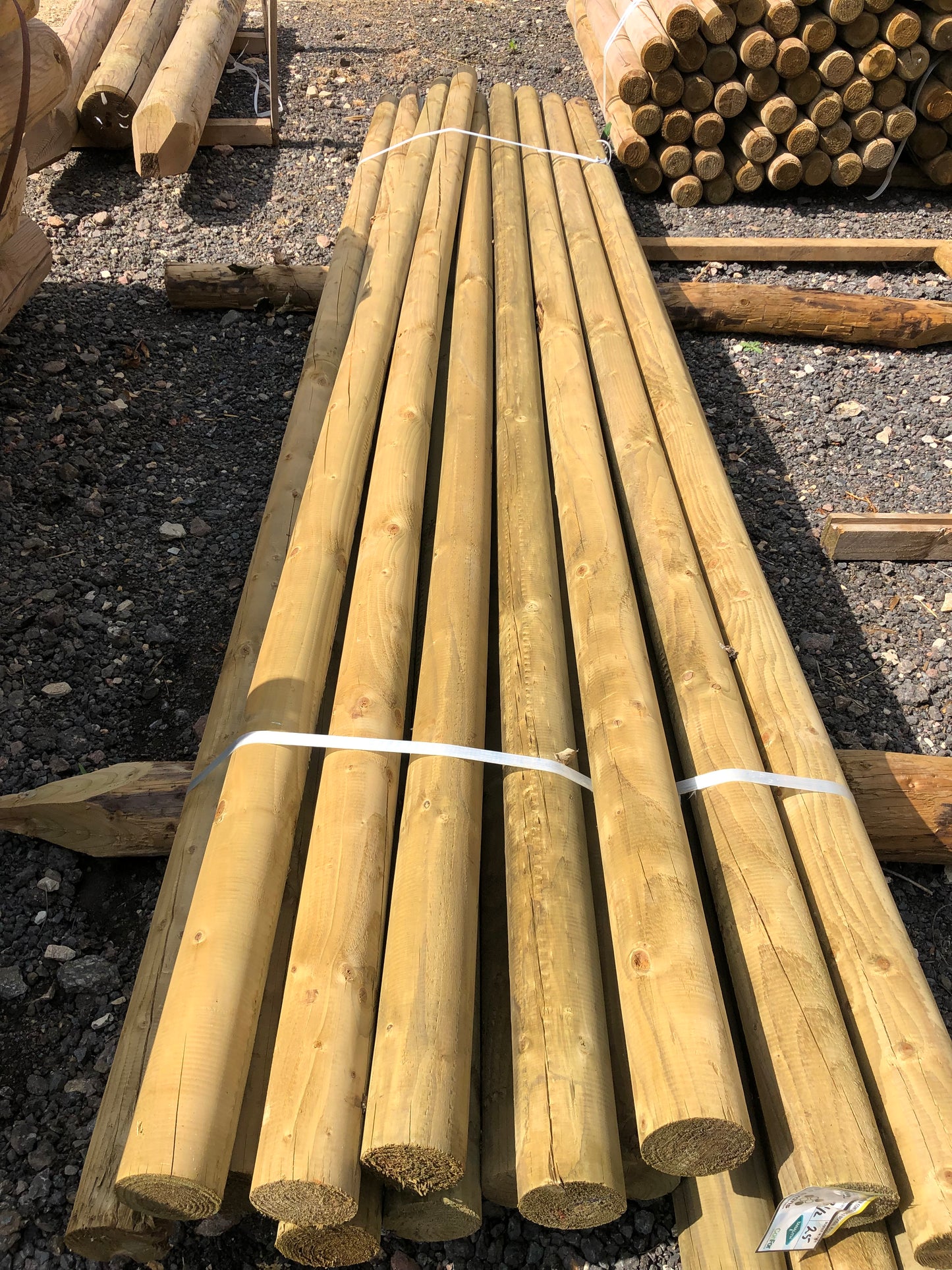 Timber Jump Poles