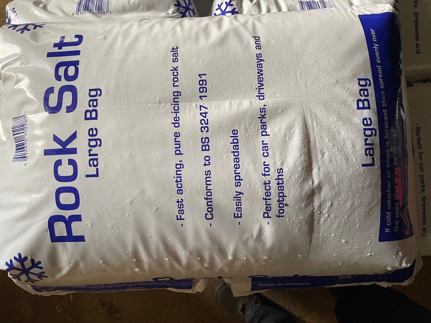 Marine Rock Salt - 25KG bag