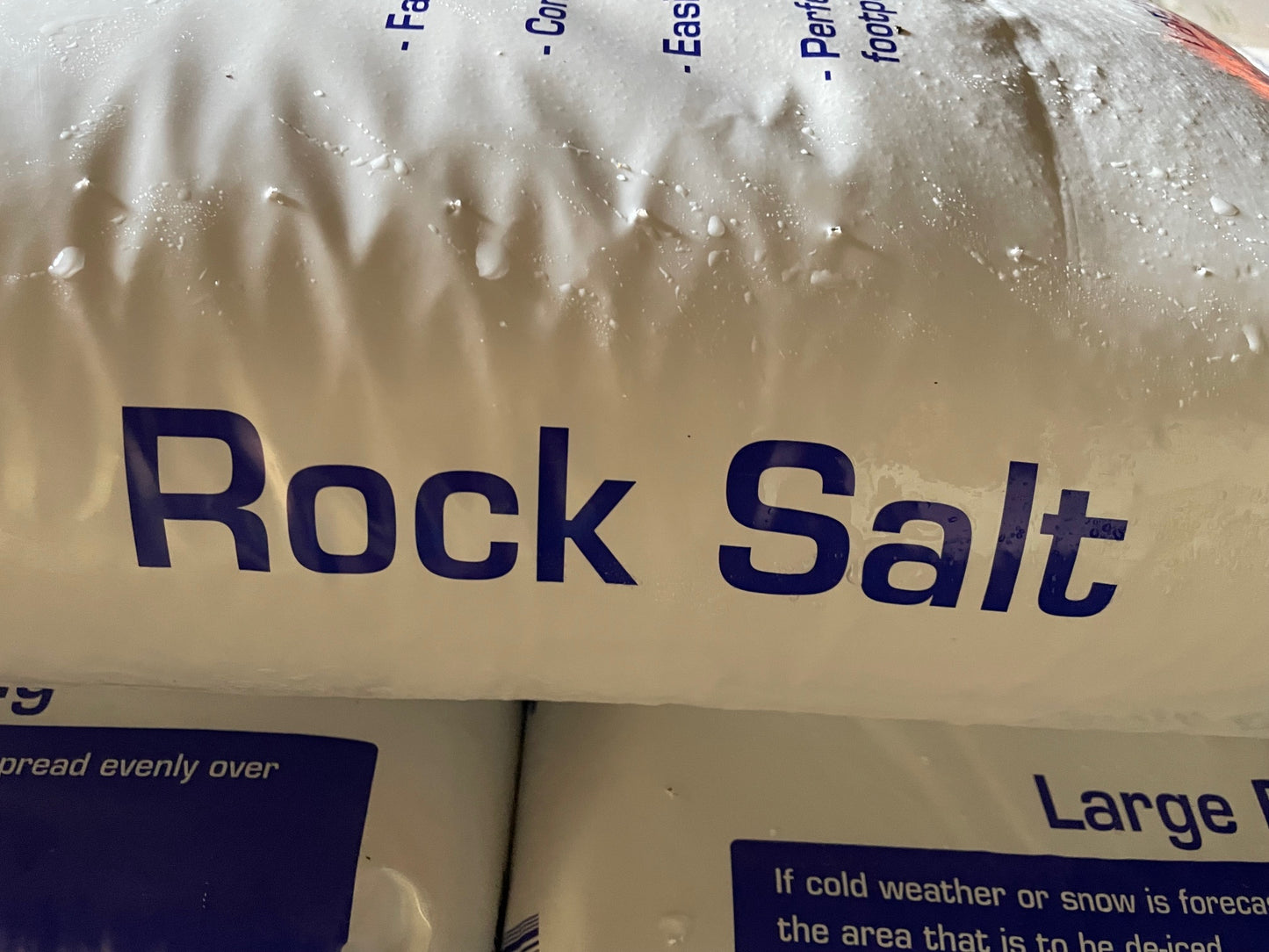 Marine Rock Salt - 25KG bag