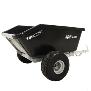 JFC 500L ATV Tip Assist Trailer Black