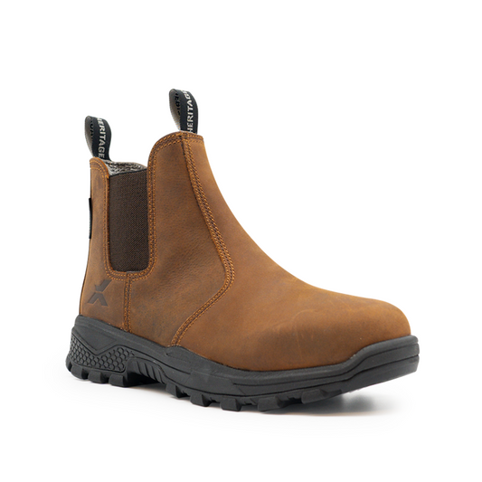 Xpert Heritage Rancher Non-Safety Boot Brown