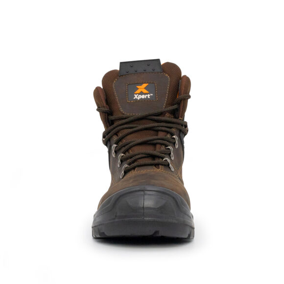 Xpert Warrior S3 Safety Laced Boot Brown