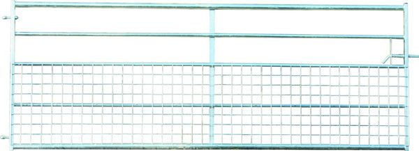 Half Mesh Galvanised Gate