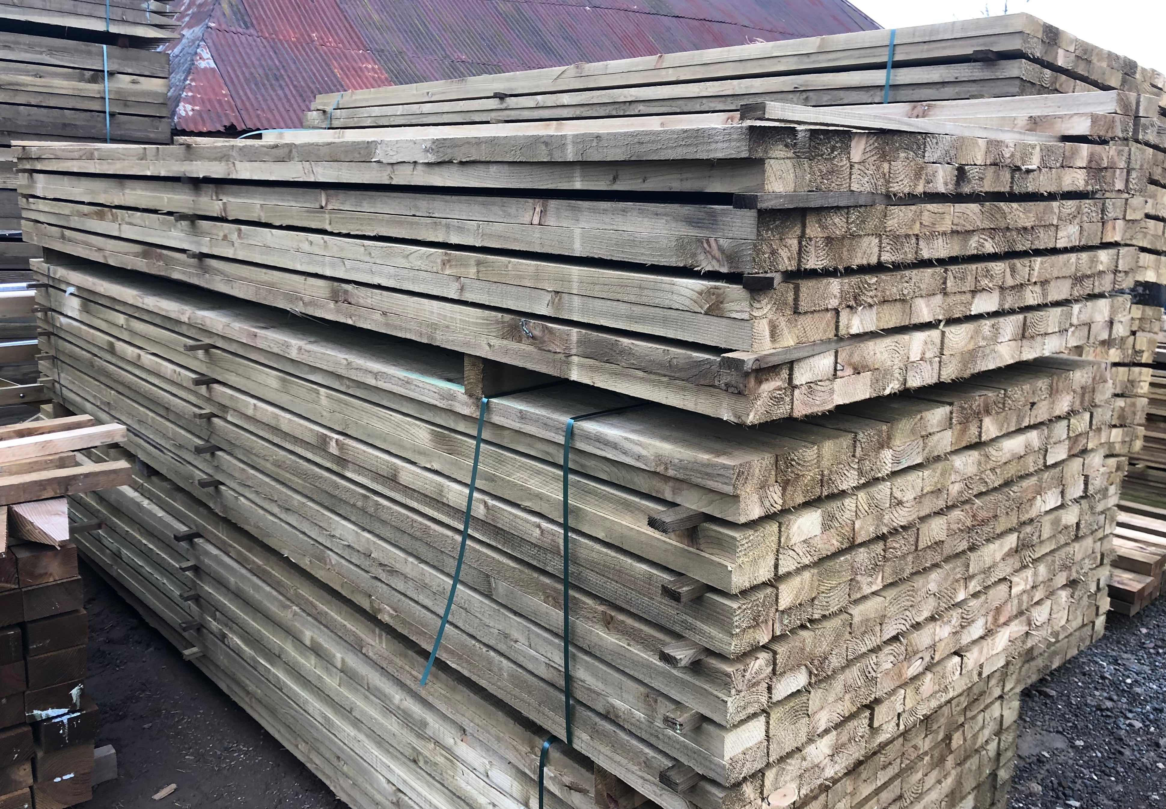 Timber Rails Tl2 Square Sawn Timber Rails – Shire Agricultural